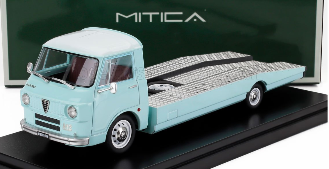 ALFA ROMEO A12 1967 PLATEAU (BLEU) MITICA 1/43